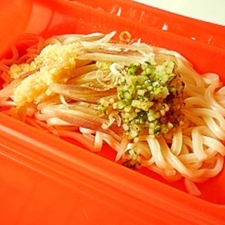 だし生姜ミョウガうどん